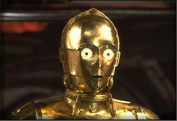 C-3P0 in Episode IV