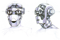 C-3P0 concept sketch by Doug Chiang